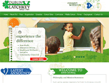 Tablet Screenshot of dublinlatchkey.com